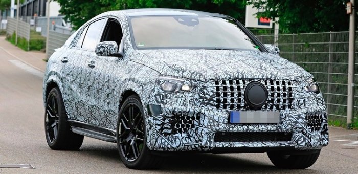 梅赛德斯全新AMG GLE 63 Coupe谍照曝光