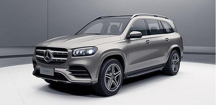 搭载3.0T+48V微混系统 奔驰GLS新增六座版车型